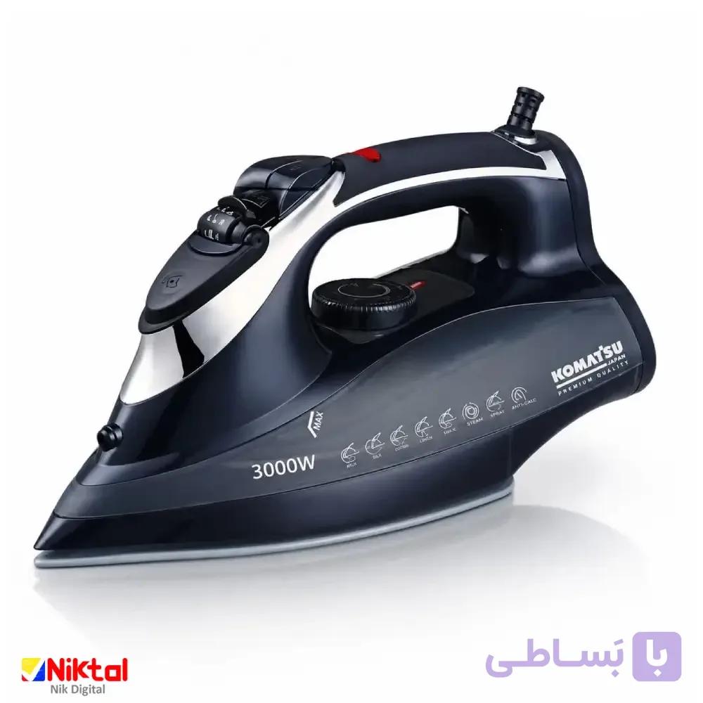 اتو بخار هوشمند کوماتسو ژاپن مدل KJ-1151 | توان 3000W قدرت بخاردهی 600 گرم در دقیقه — تصویر 1