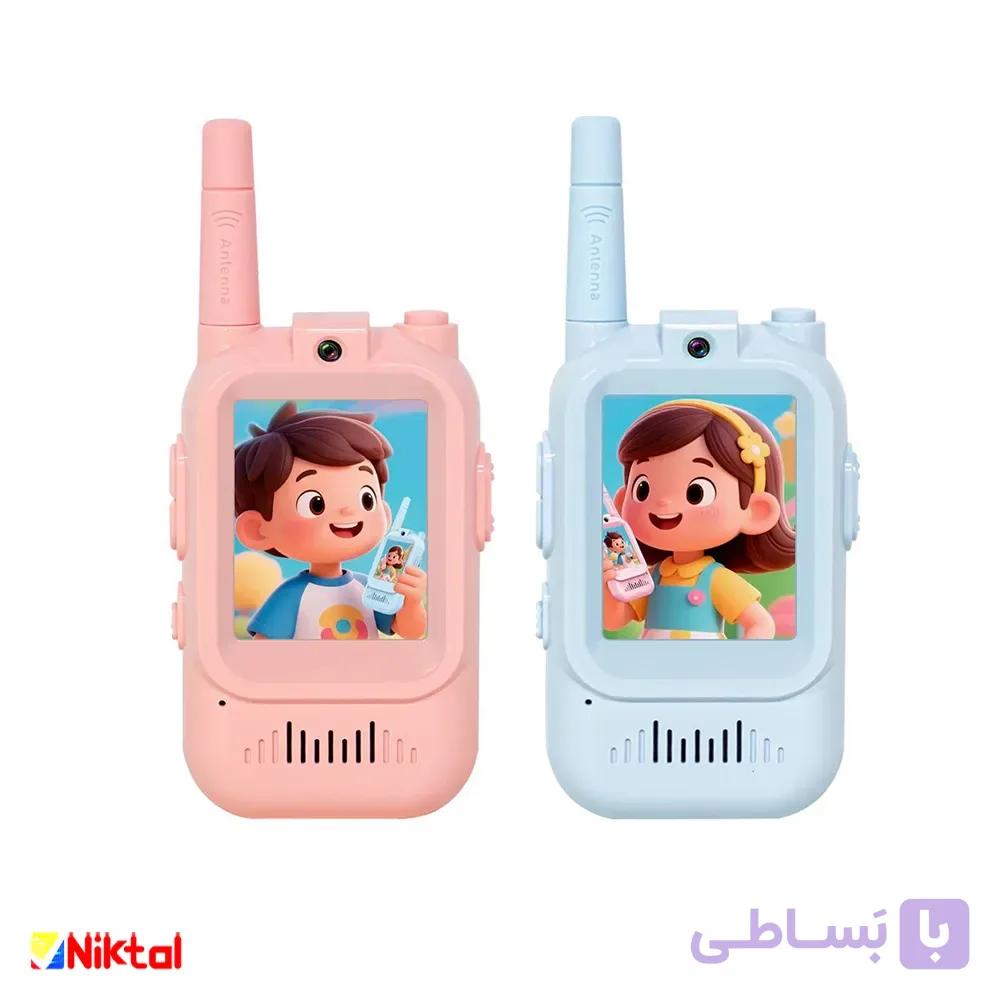 بی‌سیم اسباب بازی کودک مدل WT1 | ارتباط صوتی و تصویری دو نفره — تصویر 1