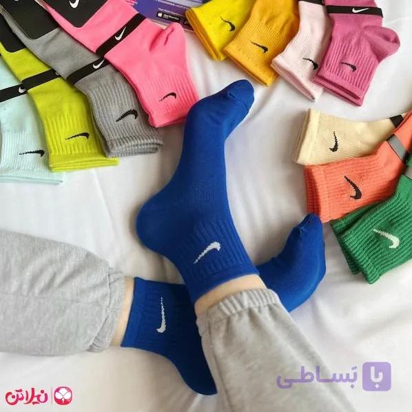 جوراب نیم ساق اسپرت طرح نایک — تصویر 1
