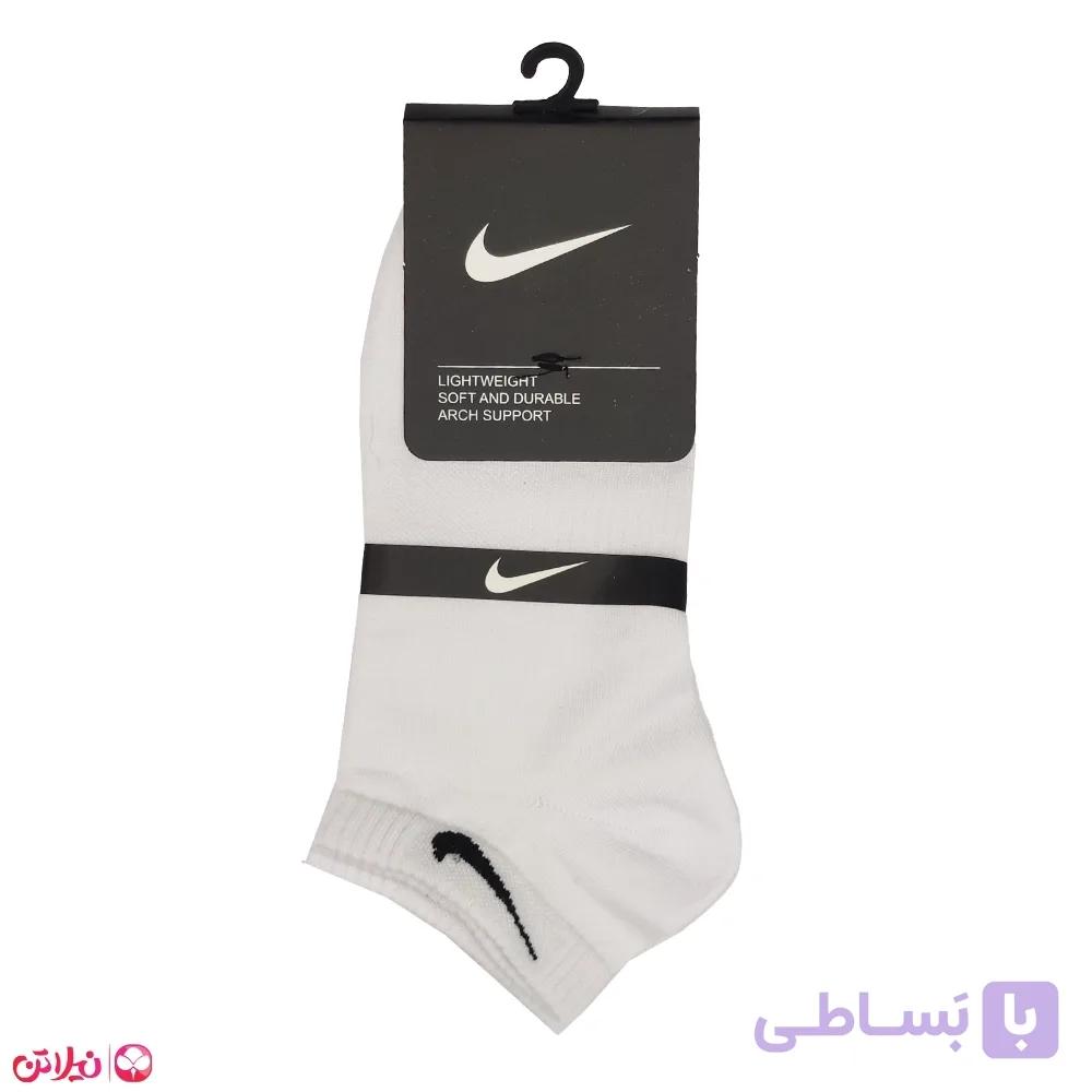 جوراب مچی اسپرت طرح نایک نخ پنبه — تصویر 1