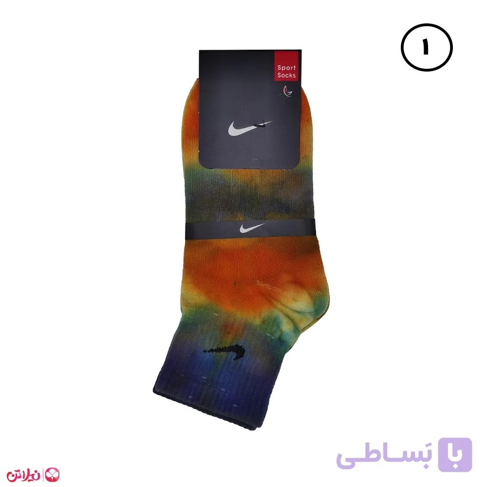 جوراب نیم ساق آبرنگی — تصویر 1