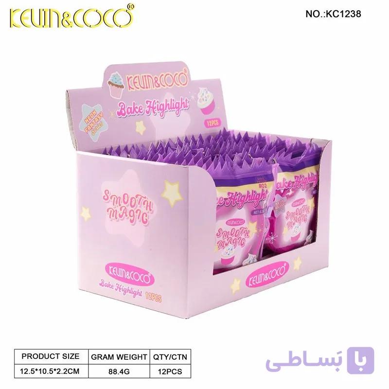هایلایتر بستنی کوین اند کوکو کد KC1238 — تصویر 1