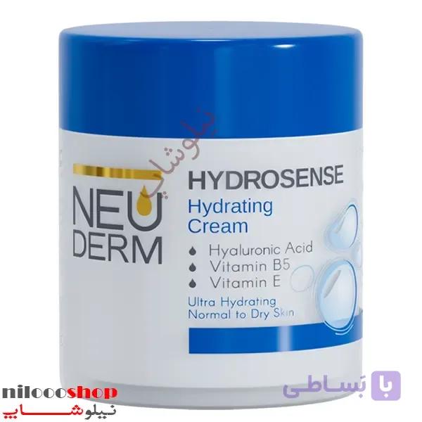 کرم مرطوب کننده نئودرم مدل Optimal Hydrosense حجم 150 میلی لیتر