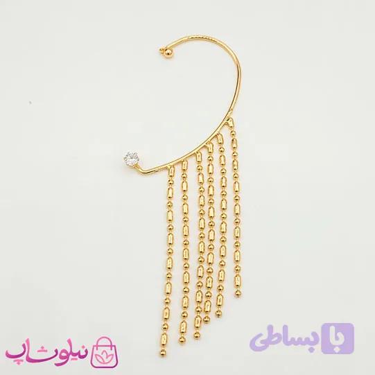 گوشواره دخترانه ysx مدل لاله گوش آویزدار کد 53