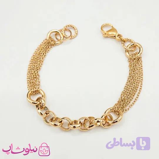 دستبند زنانه زنجیری ژوپینگ — تصویر 1