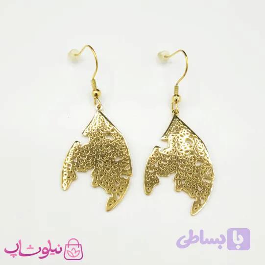 گوشواره آویز دخترانه فانتزی کد 353