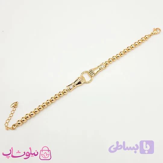 دستبند زنانه ژوپینگ توپی مدل عشق کد 3891 — تصویر 1