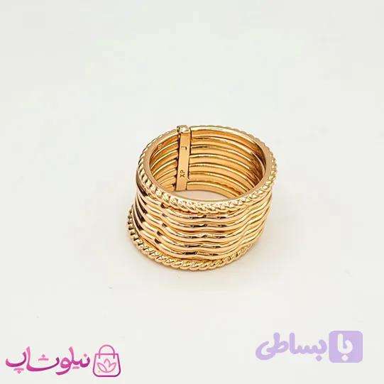 انگشتر دخترانه ژوپینگ 7 لاین کد 146 — تصویر 1