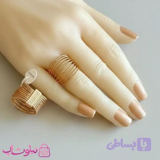 انگشتر زنانه ژوپینگ 9 ردیفه کد 3691