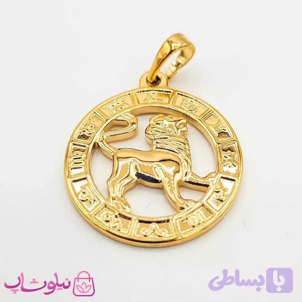 پلاک ماه تولد مرداد ژوپینگ طرح شیر