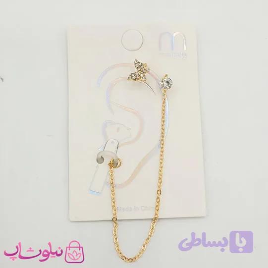 گوشواره ایرپاد لاله گوشی طرح پروانه