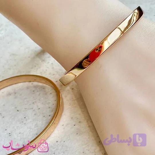 تکپوش زنانه آینه ای ژوپینگ قطر 75 میل عرض 5 میل کد 2491