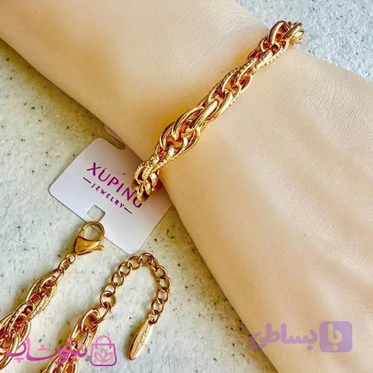 دستبند زنانه زنجیری ژوپینگ مدل Link Chain کد 7991