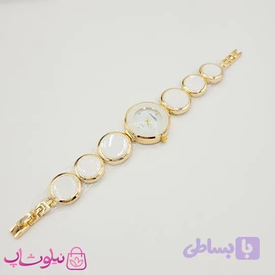 ساعت مچی زنانه شنل سفید — تصویر 1