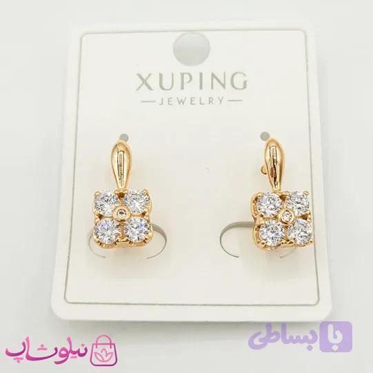 گوشواره دخترانه ژوپینگ مدل گل کد 891 — تصویر 1