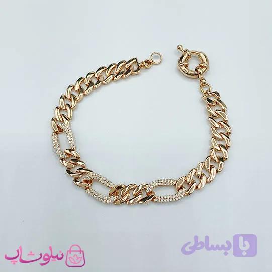 دستبند زنانه ژوپینگ مدل Figaro کد 5491 — تصویر 1