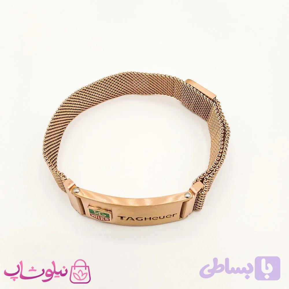دستبند مردانه استیل برند تگ هویر Tag Heuer کد 2564-6 — تصویر 1