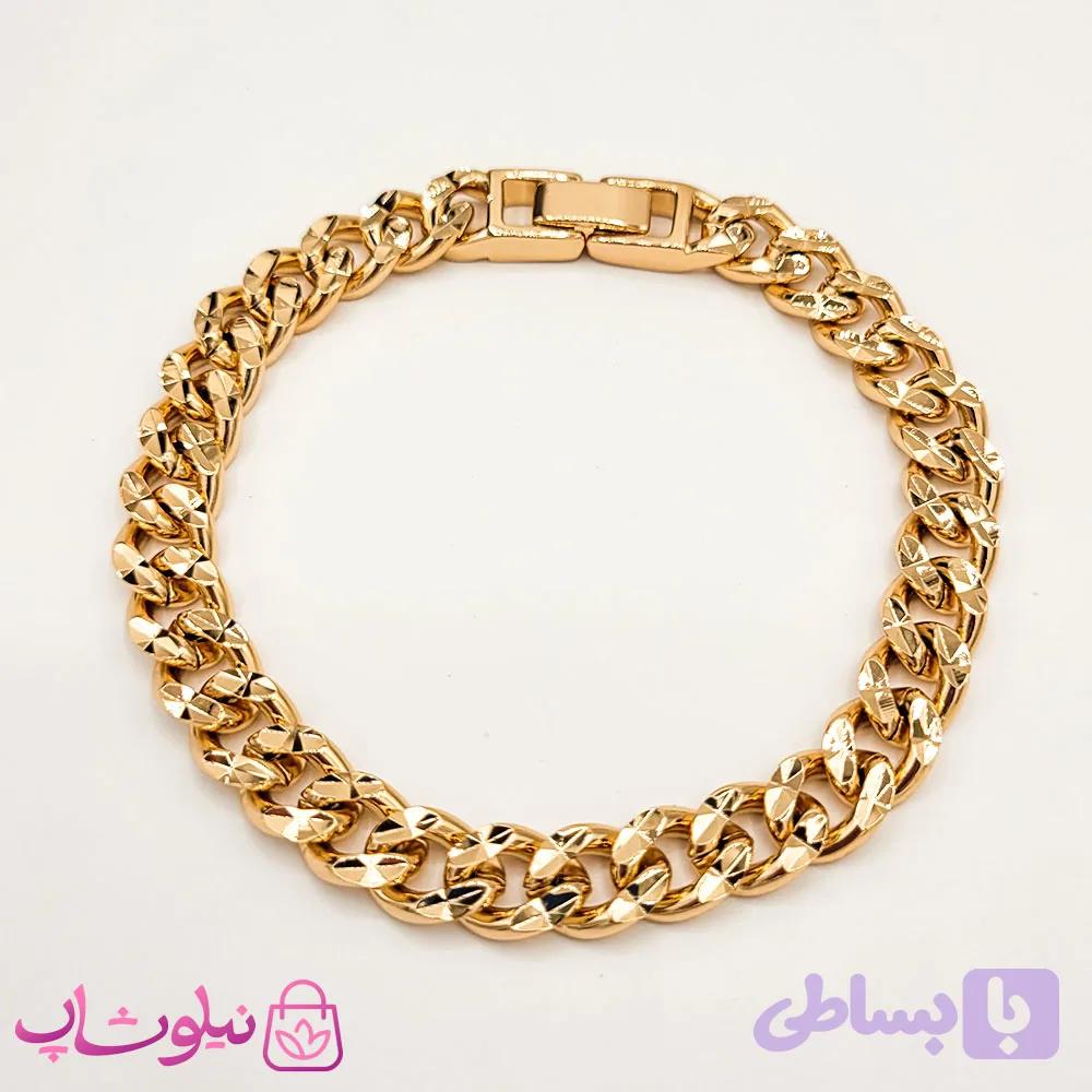 دستبند زنانه ژوپینگ طرح کارتیه کد 1081 — تصویر 1
