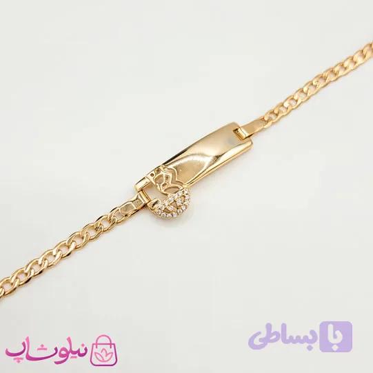 دستبند دخترانه ظریف ژوپینگ کد 1491 — تصویر 1
