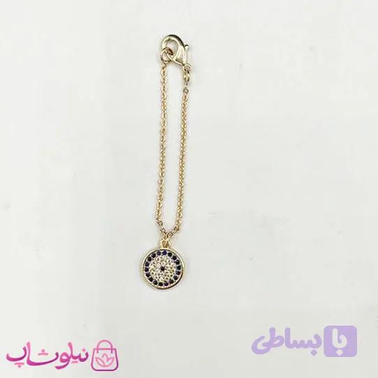 آویز ساعت زنانه ysx نگیندار طلایی کد 2391