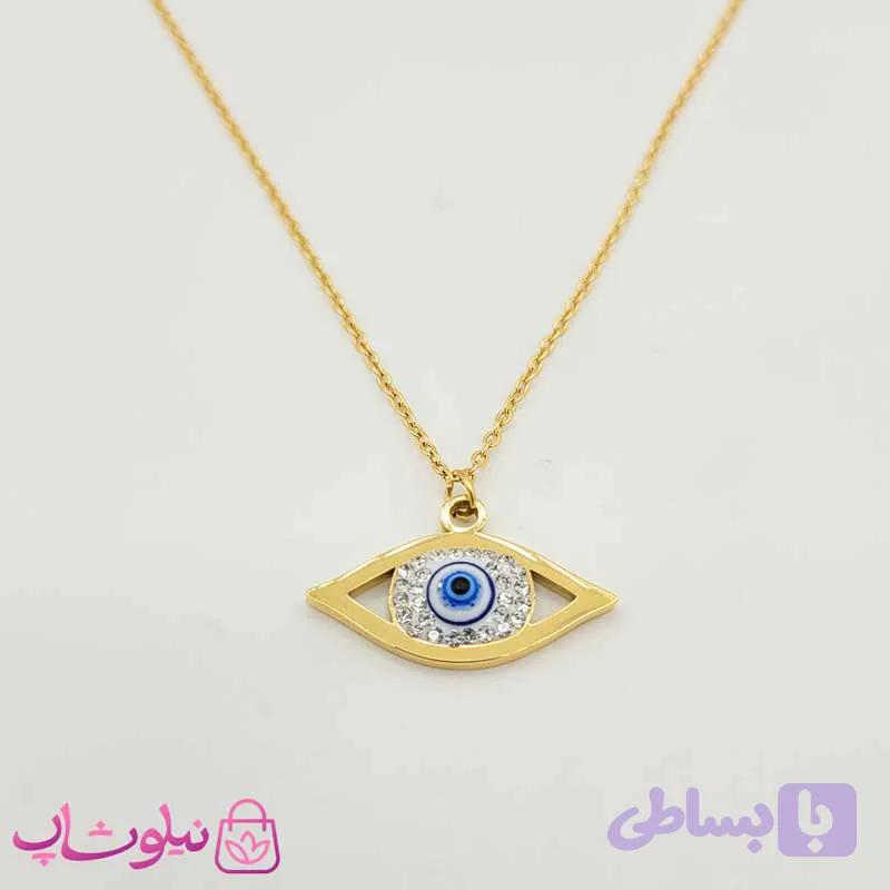 گردنبند دخترانه مدل چشم — تصویر 1