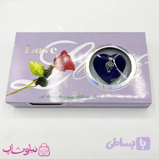 پک گردنبند زنانه مروارید عشق طرح گل رز کد 250 — تصویر 1