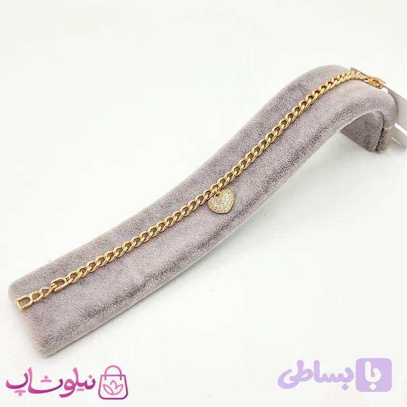 دستبند زنانه ژوپینگ کارتیه طرح قلب کد 3965