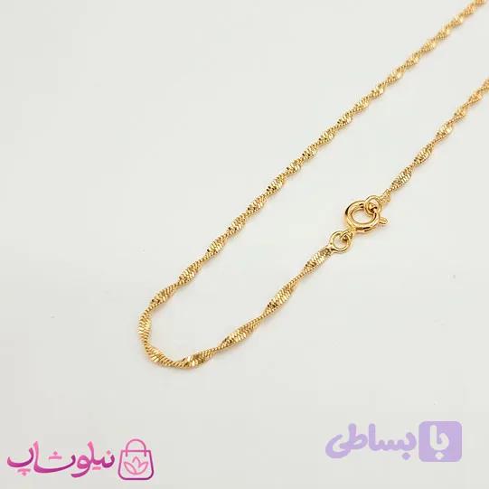 زنجیر دیسکویی زنانه ژوپینگ 45 سانت کد 1491