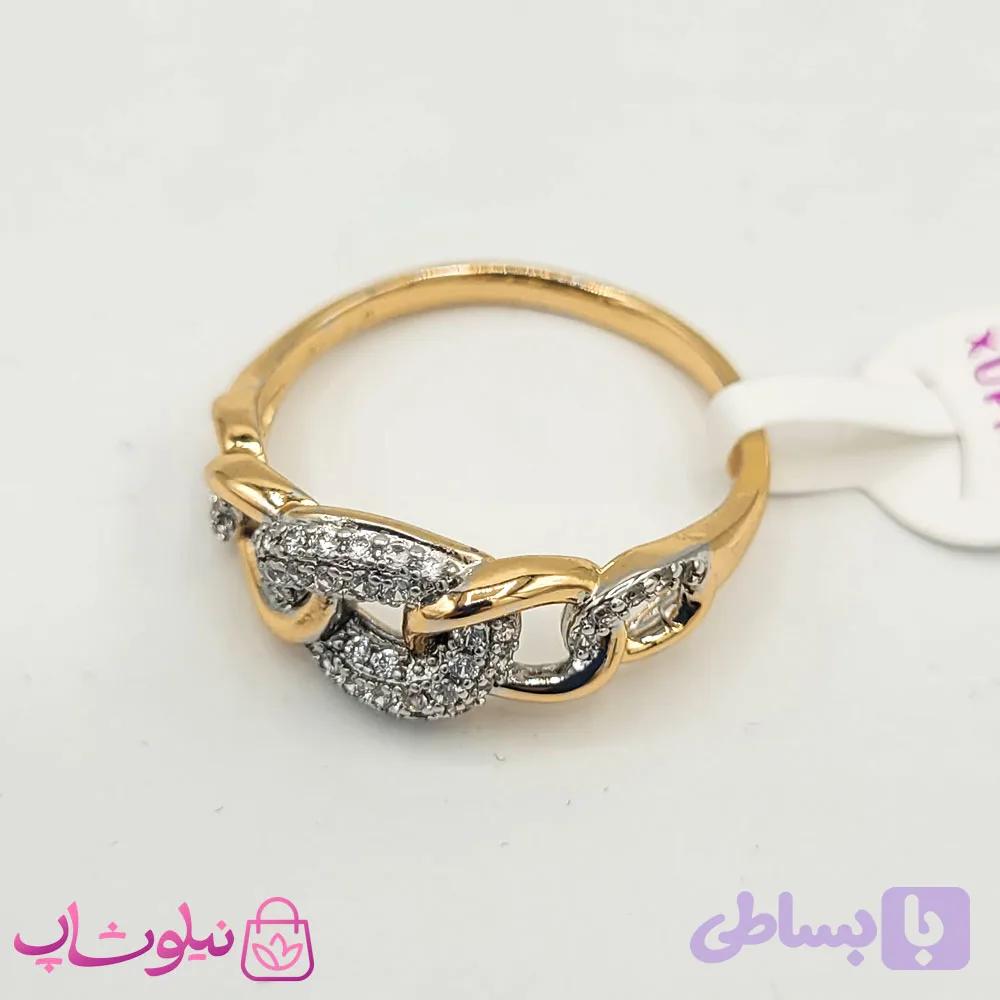 انگشتر زنانه نگین دار ژوپینگ کد 94-1