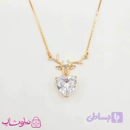 گردنبند دخترانه ژوپینگ طرح گوزن