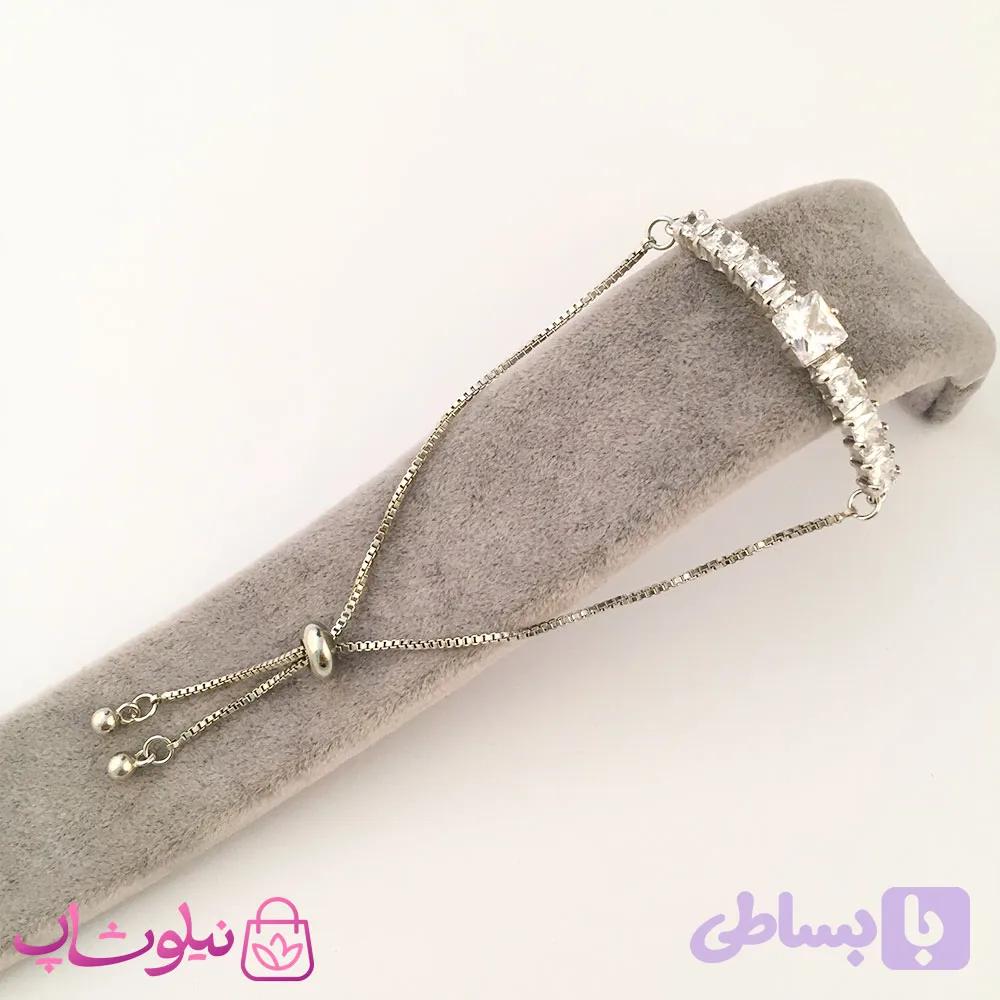 دستبند زنانه مارشالی طرح فشن کد 1062-1 — تصویر 1
