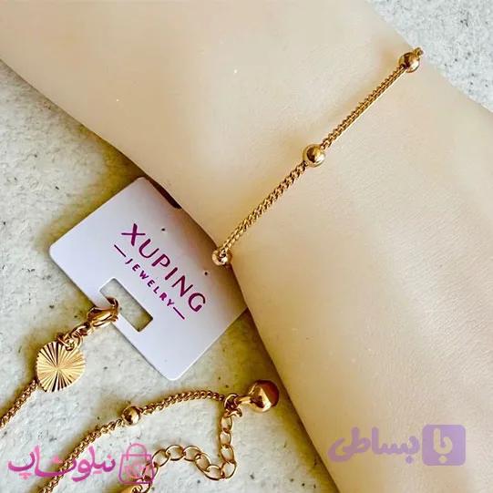 دستبند ظریف ژوپینگ مدل توپی کد 399