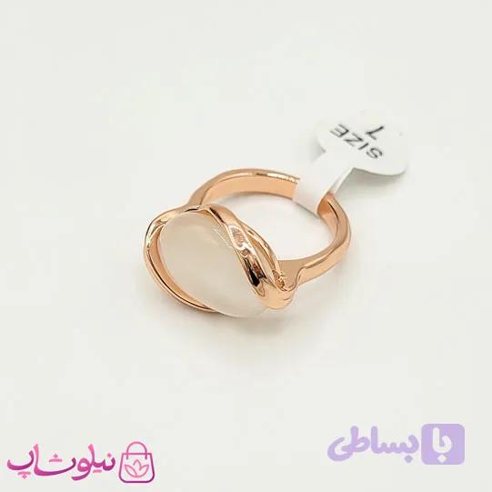 انگشتر زنانه برند کلیو Clio مدل بیضی کد 151