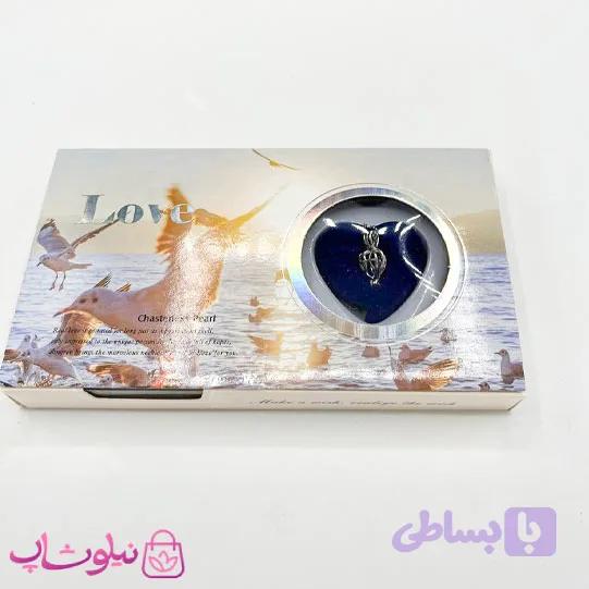 پک گردنبند زنانه مروارید عشق طرح طلایی کد 250 — تصویر 1