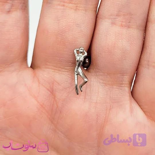 پیرسینگ گوش طرح رقصنده کد 89 — تصویر 1