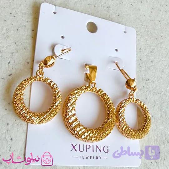 نیم ست زنانه ژوپینگ مدل دایره طرحدار کد 799