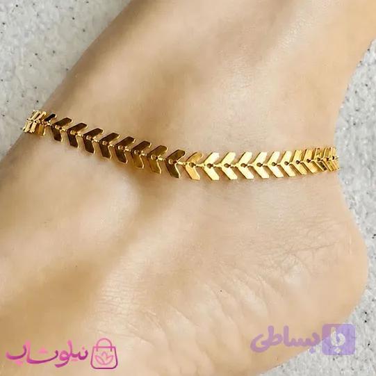 پابند زنانه ysx مدل گندم طلایی رنگ کد 3291