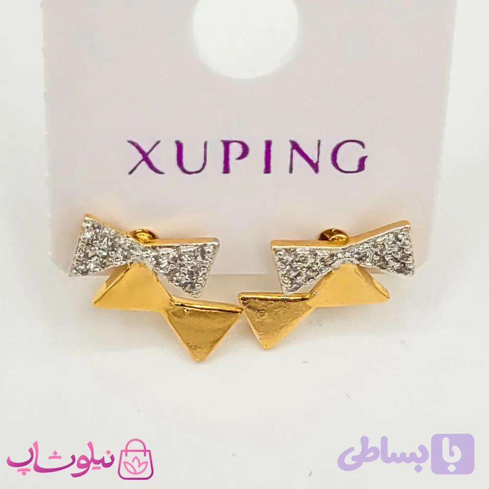 گوشواره زنانه ژوپینگ طرح پاپیون کد 338-4