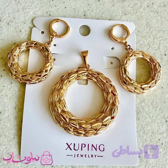 نیم ست زنانه ژوپینگ مدل دایره نقشدار کد 9991