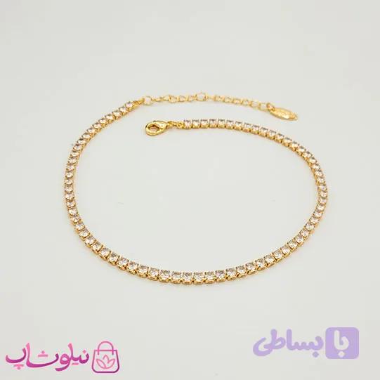 پابند زنانه ysx مدل تنیسی طلایی کد 3291