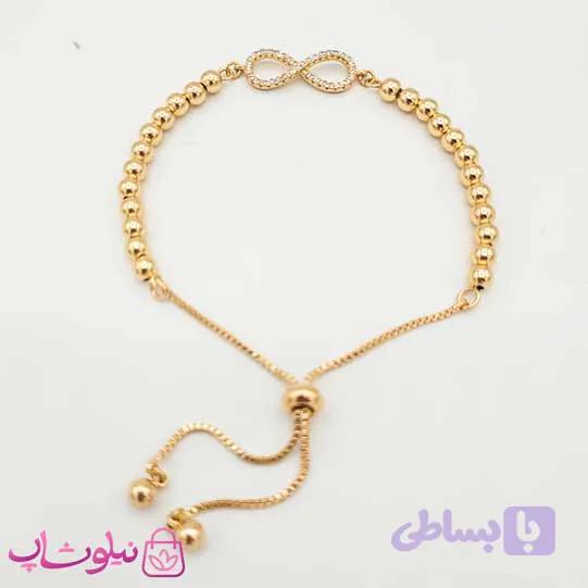 دستبند زنانه کراواتی ژوپینگ طرح بی نهایت