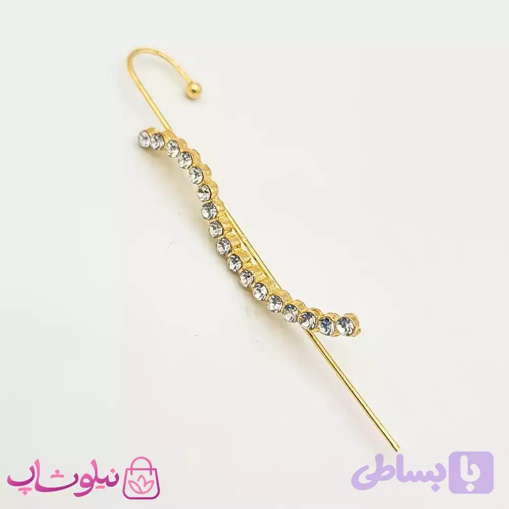 گوشواره کراس طرح مارپیچ