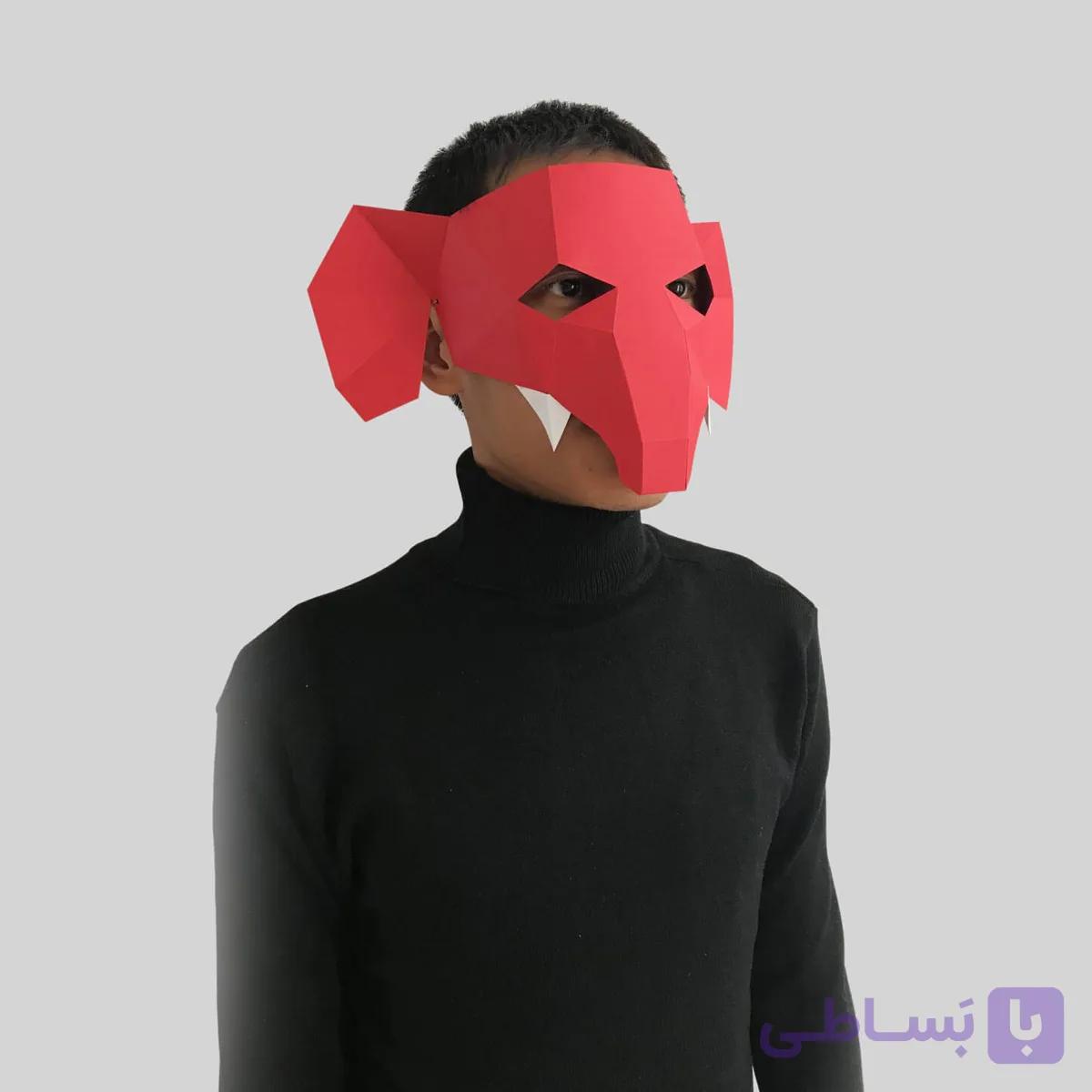 ماسک صورت اوریگامی فیل ماتیا — تصویر 1