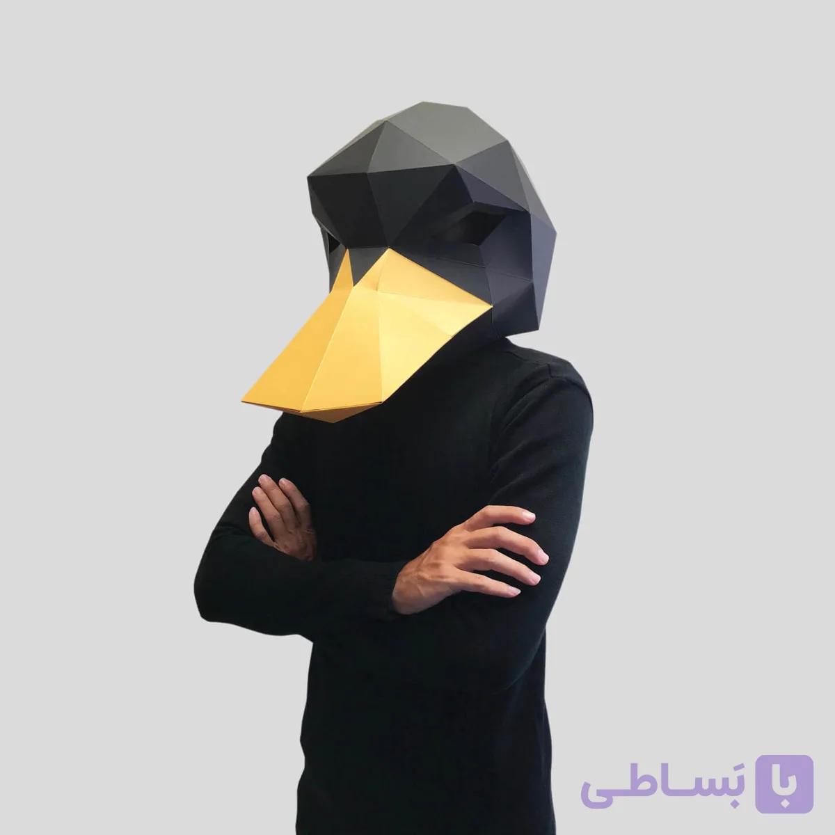 ماسک صورت اوریگامی اردک — تصویر 1