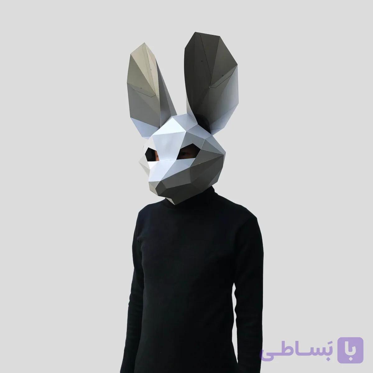 ماسک صورت اوریگامی موش — تصویر 1
