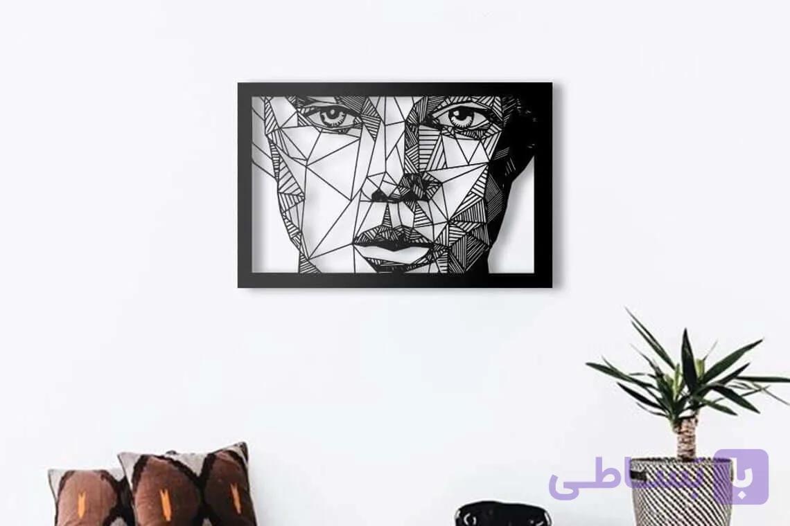 تابلو یک تکه چوبی مدل لیزا — تصویر 1