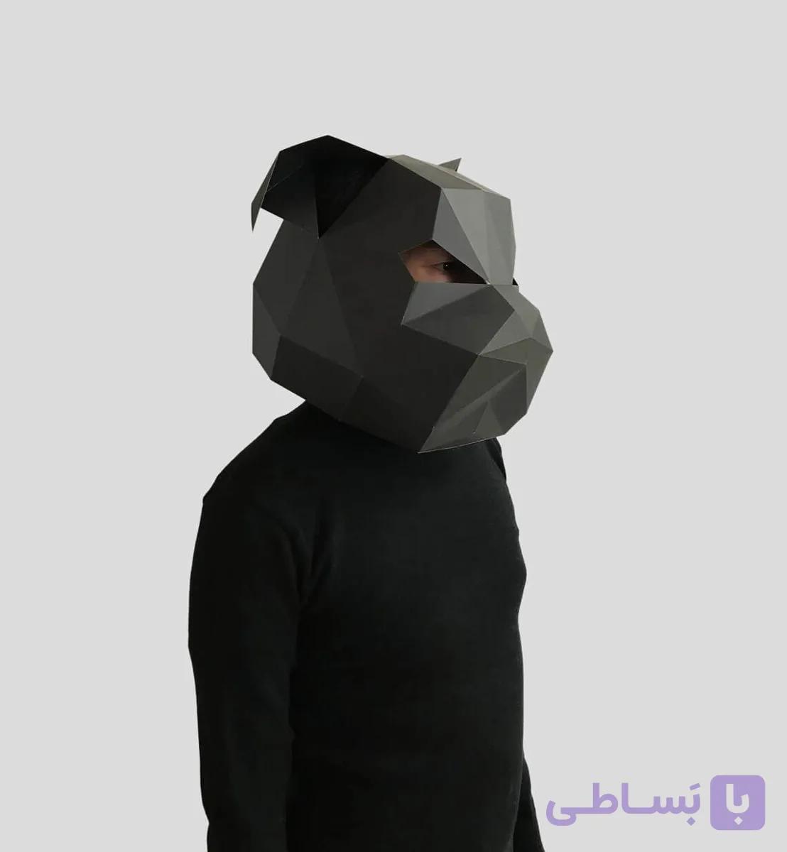 ماسک صورت اوریگامی بول داگ — تصویر 1