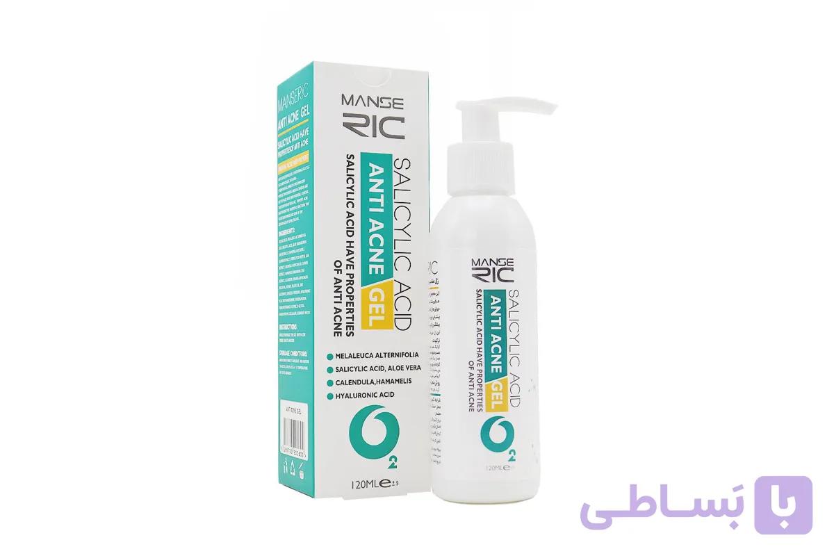 ژل ضد جوش مانسریک 120ml — تصویر 1