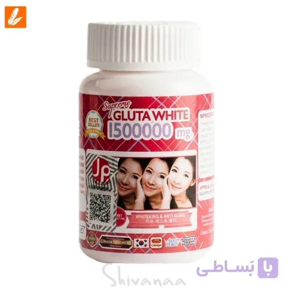 سوپر گلوتا وایت قوی ترین سفید کننده پوست — تصویر 1