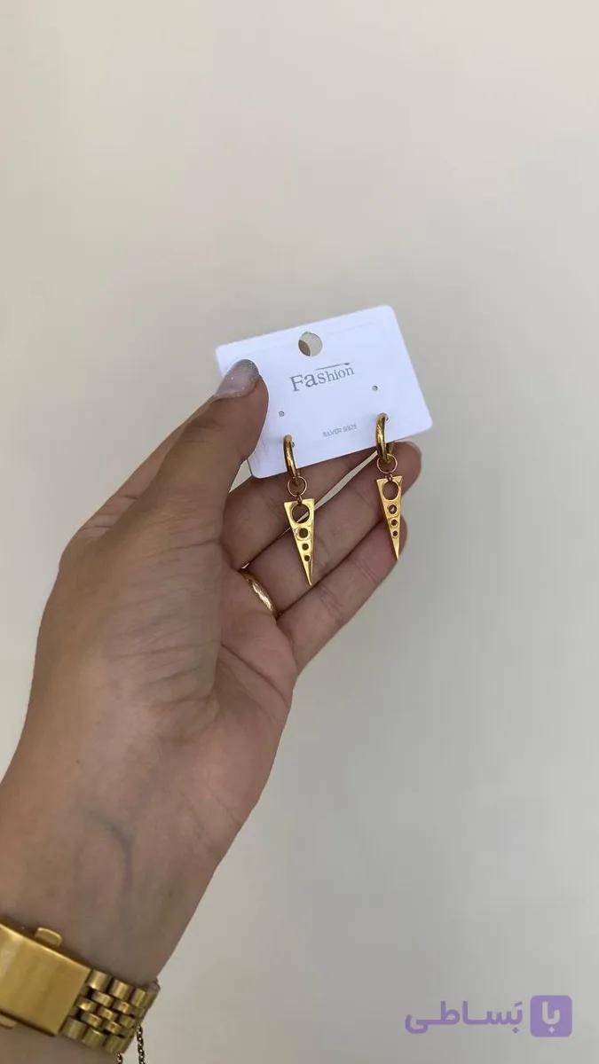 گوشواره پیرسینگی مثلثی